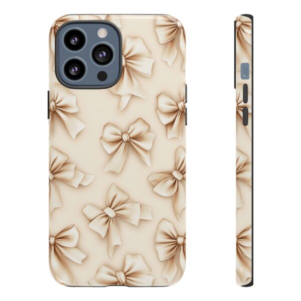 Mobilskal Rosetter Beige